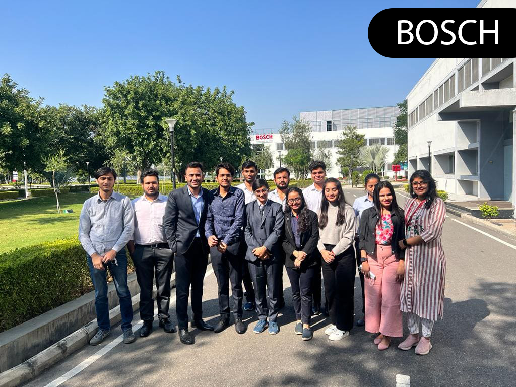 An industrial visit for Management Students