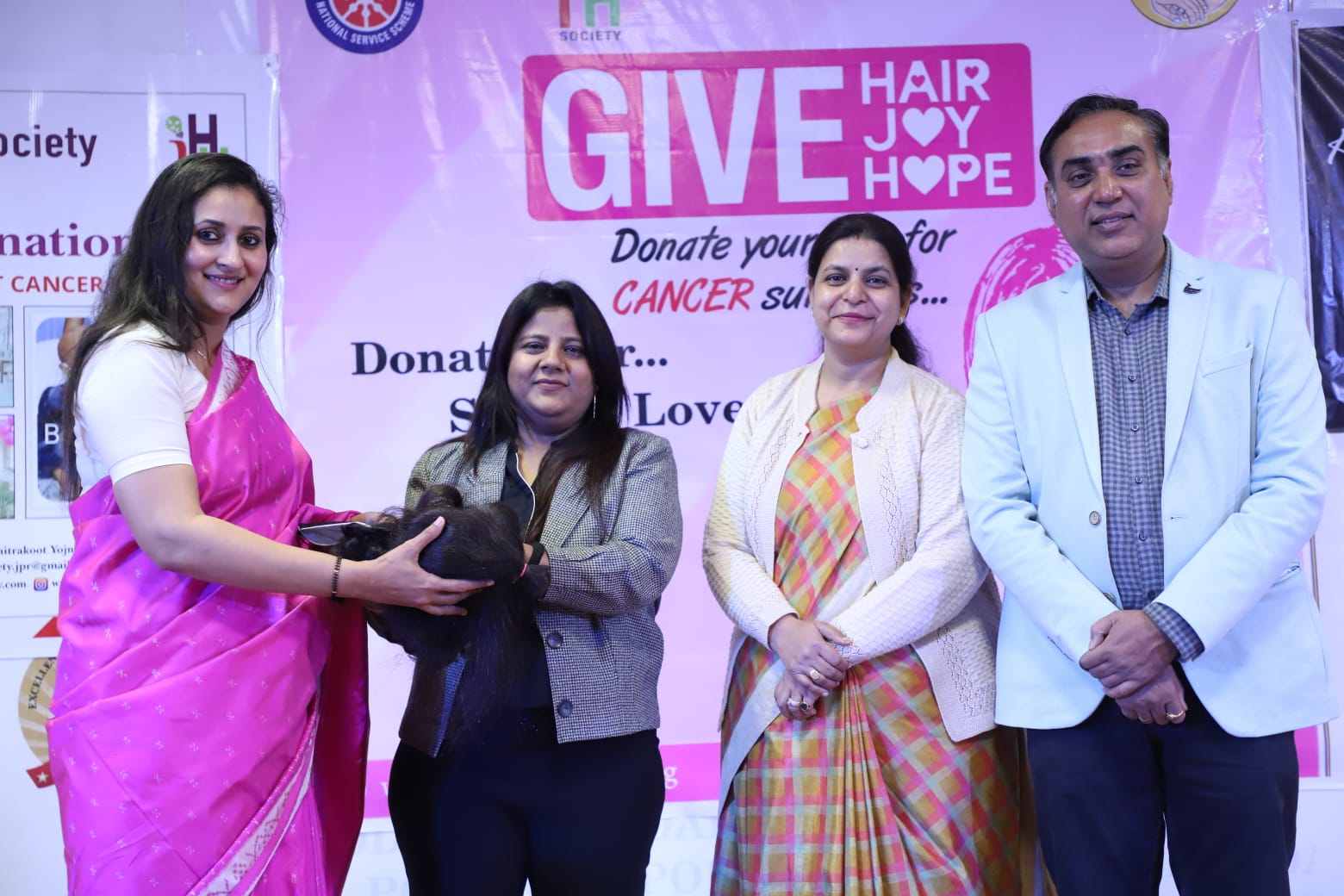 Hair Donation Camp Poster