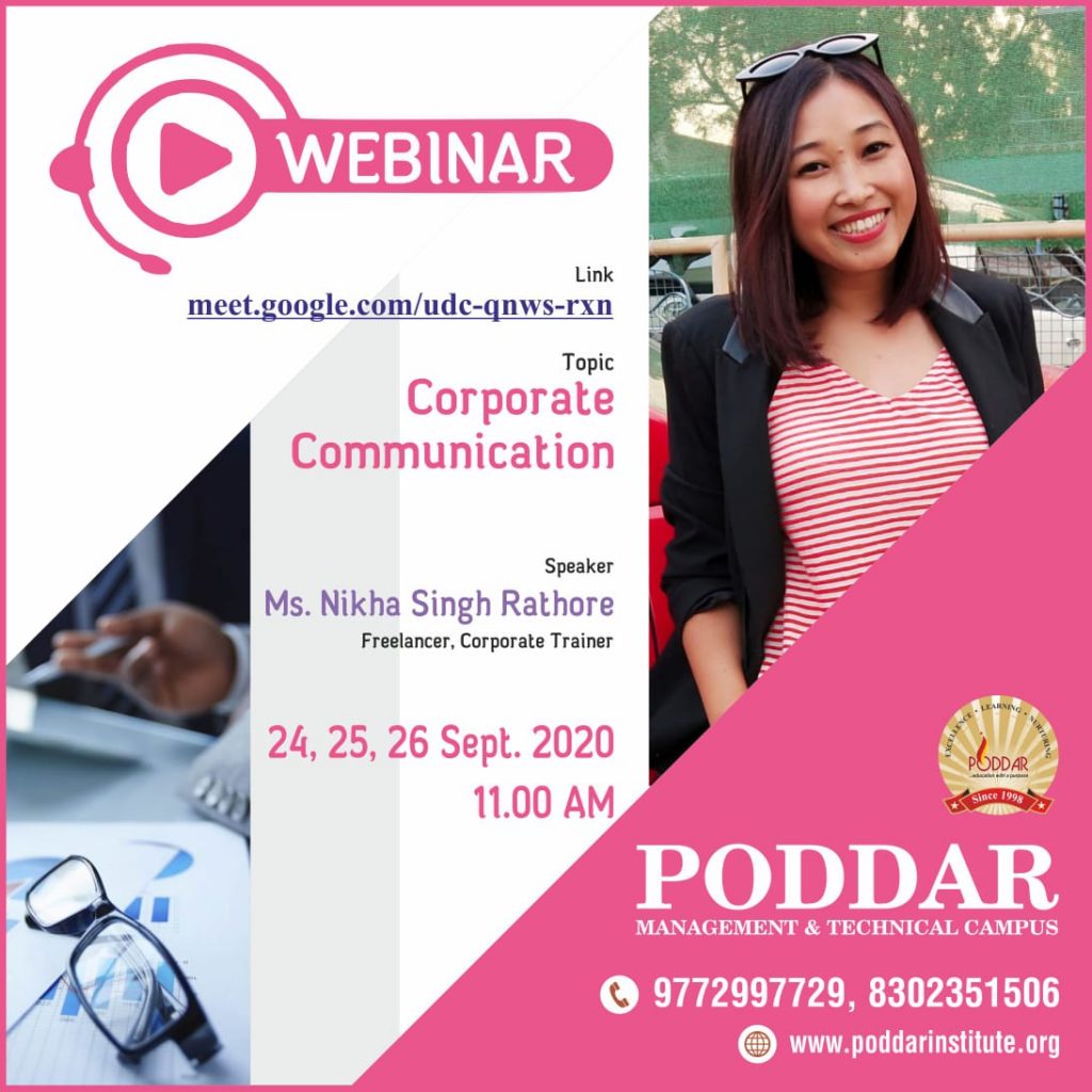 E-Workshop on Corporate Communication