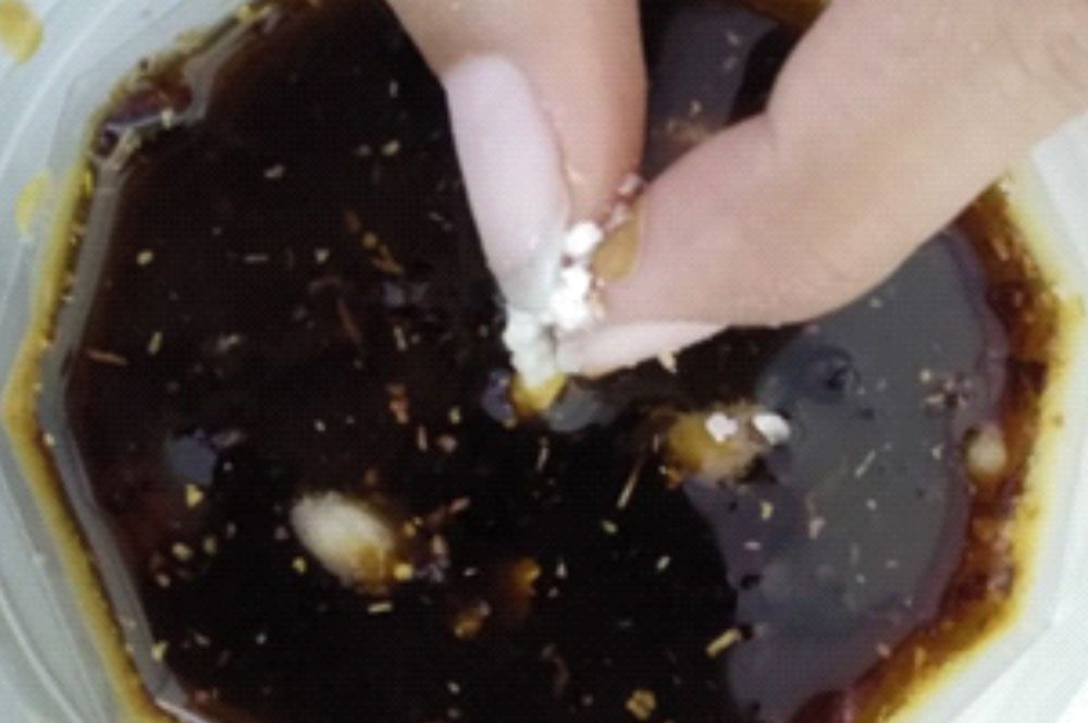 Candle Making from Floral Waste
