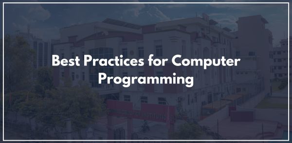Best Practices for Computer Programming