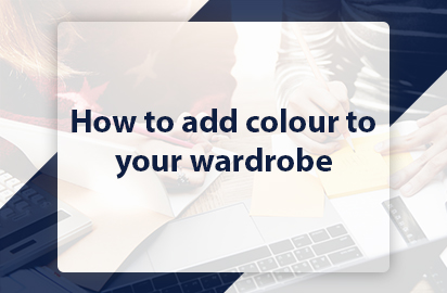 How to add color to your wardrobe
