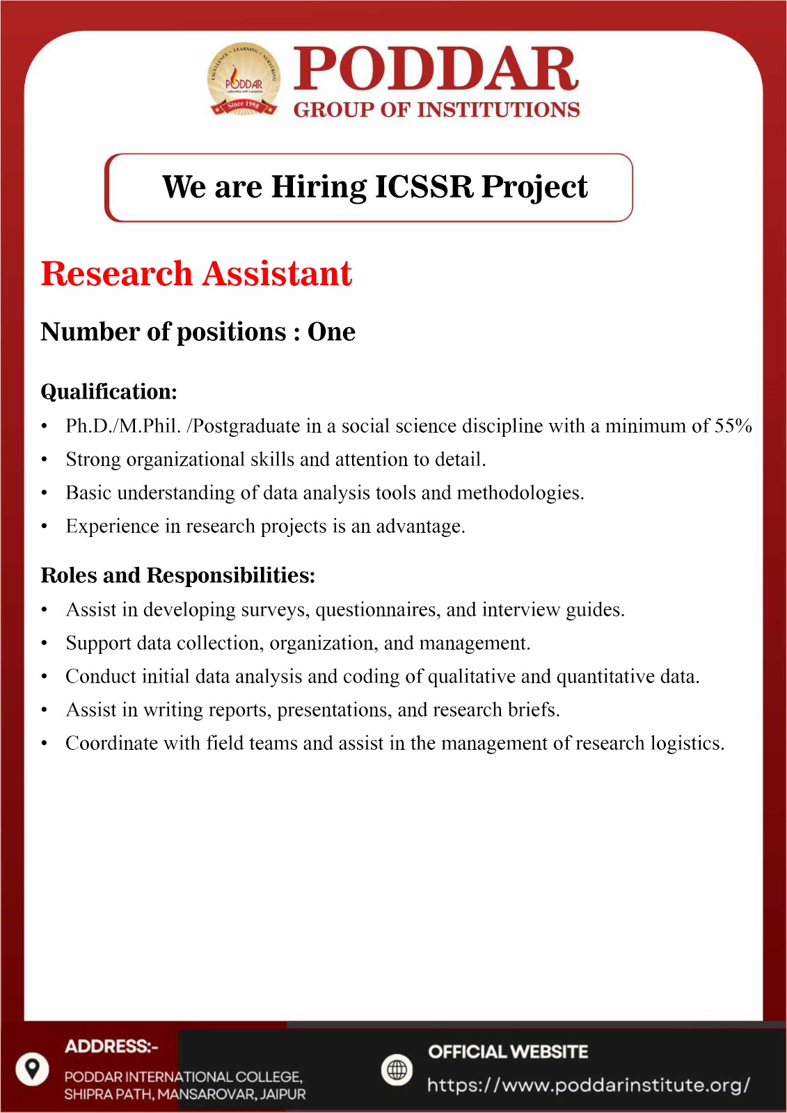 Research Assistant